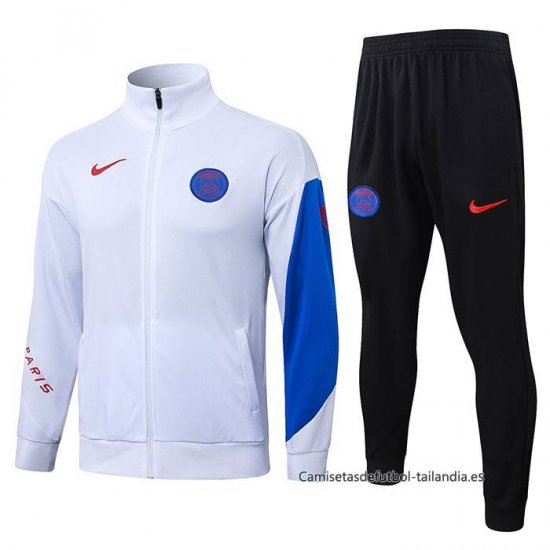 Chandal de Chaqueta del Paris Saint-Germain Nino 2025-2026 Blanco - Haga un click en la imagen para cerrar